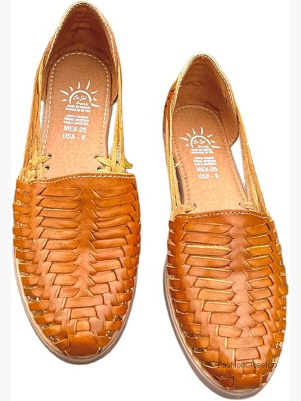 Authentic Handcrafted Leather Huarache Sandals - Flat Sandals